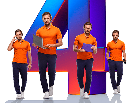 Великолепная четверка Ростелеком в&nbsp;деревня Большая Булгакова (Орловская область)